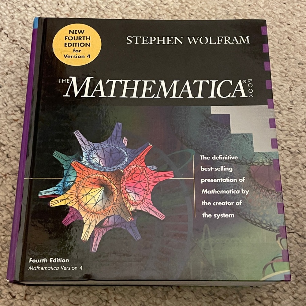 Mathematica Book - Fourth Edition